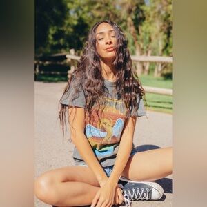 People of Leisure Led Zeppelin Sunkissed Classic Tee Grey Size L